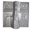 FP20-79 Front Floor Pan for 1979-1993 Ford Mustang Coupe and Hatchback with Automatic Transmission - image 1