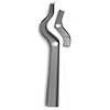 Longitudinal Rear Half Frame Rail 1955-1967 Volkswagen T1 Bus/Pickup Truck, Right/Passenger Side - image 1