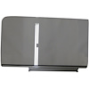 DOOR GLASS ASSY. LH SEDAN CLEAR 55-57 CHEVY GLASS WITH TRACK ATTACHED 2903C - image 1