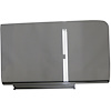 DOOR GLASS ASSY. RH CLEAR SEDAN 55-57 CHEVY GLASS WITH TRACK ATTACHED 2129D - image 1
