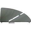 QUARTER GLASS ASSY. RH TINTED SEDAN 55-57 CHEVY GLASS WITH TRACK ATTACHED - image 1