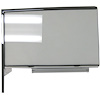 DOOR GLASS ASSY. LH CLEAR HT. 55-57 CHEVY GLASS WITH TRACK AND FRAME ATTACHED - image 1