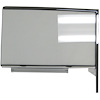DOOR GLASS ASSY. RH CLEAR HT. 55-57 CHEVY GLASS WITH TRACK AND FRAME ATTACHED - image 1