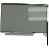 DOOR GLASS ASSY. RH TINTED HT. 55-57 CHEVY GLASS WITH TRACK AND FRAME ATTACHED - image 1