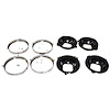 HL03-64MS Head Light Bucket Kit for 1964-1969 Chevy Chevelle, Chevy El Camino, 1966-1970 Pontiac GTO , - image 1