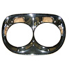 HEADLAMP BEZEL CHROME USE 2 PER TRUCK 58-59 CHEVY TRUCK 2ND SERIES - image 1