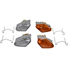HL32-591P for 1959-1971 Mercedes-Benz W111 W112 Headlamp Lens Set Clear&Yellow W/Bulb Holder W/Spring - image 1