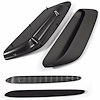 Dual Scoop Hood Ornament Set 1970-1974 Barracuda - image 1