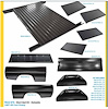 Complete Bed Floor for 1967-1972 Ford Truck with Fleetside/Styleside [Short Bed]