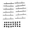 QP11-67P Quarter Panel Ornaments for 1967-1968 Pontiac Firebird - image 1