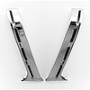 QP13-55UPD Upper Paint Divider Set for 1955-1957 Chevy Convertible & 2 Door Hardtop - image 1