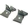 Corner Fin Moulding Retaining Clip Pair 57 Chevy - image 1