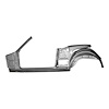 QP20-673L Quarter Panel & Door Front Frame Combination for 1967-1968 Ford Mustang Convertible [Left/Driver Side] - image 1