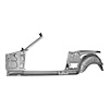 QP20-673R Quarter Panel & Door Front Frame Combination for 1967-1968 Ford Mustang Convertible [Right/Passenger Side] - image 1