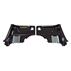 QP20-67RT Quarter Panel Interior Trim Set for 1967-1968 Ford Mustang Fastback - image 1
