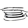 RF13-551F Roof Panel Frame 1955-1957 Chevy Sedan With Braces - image 1