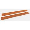 RP13-55T Rocker Panel Top Cover Set 1955-1957 Chevy 2-Door Sedan Rear - image 1