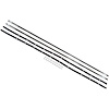 RP32-65MS for 1965-1972 Mercedes-Benz W108 W109 SEL Rocker Panel Side Moulding Set Polish - image 1