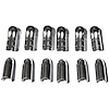 SB03-66C Bucket Seat Strip End Cap Set for 1966-1972 GM A-Body, 1966-1971 Chevy Nova, 1966-1968 Chevy Impala - image 1