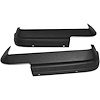 SB20-67LP Bucket Seat Lower Side Plastic Trims 1967 Ford Mustang Deluxe/Shelby Pair Black - image 1