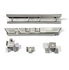 SB31-63TS Seat Bracket Set 1963-1967 Volkswagen T1 Driver Seat Track/Passenger - image 1