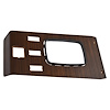 SH32-811PZ for 1981-1985 Mercedes-Benz R107 Shifter Wood Cover W/ Hazard, Power Window, Power Mirror (Zebrano Wood)