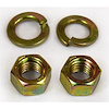 WASHER & NUT FOR SPRING SADDLE 64-73 MUSTANG - image 1