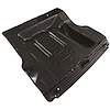 TF13-55 Complete Trunk Floor Pan With Spare Tire Well and Gas Tank Straps for 1955-1957 Chevy Bel Air - image 1