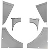 TF13-551WE Trunk Floor Pan Spare Tire Well Extension Kit for 1955-1957 Chevy Nomad/Station Wagon/Sedan Delivery - image 1