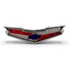 Trunk Lock Bezel Set with Insert for 1959 Chevy Impala