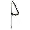 VW07-64L Vent Window Assembly 1964-1966 Chevy C10 Pickup Chrome With Clear LH - image 1