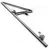 VW07-68L Vent Window Assembly for 1968-1972 Chevy C10 Truck [Chrome With Clear, Left/Driver Side] - image 1