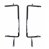 VW13-552FP Vent Window Inner Frames 1955-1957 Chevy Hardtop Pair - image 1
