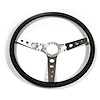 WL01-693C Steering Wheel 1969 Chevy Camaro 3-Spoke Comfort Grip With Spoke Round Holes - image 1