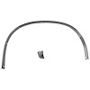 WL20-69RL Wheel Well Molding Trim for 1969 Ford Mustang Coupe/Convertible - image 1