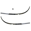 WS13-55B Windshield Molding Bottom Outer 1955-1956 Chevy All Models 3-Piece Set - image 1