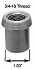 Threaded Tube End Thread: 3/4"-16 (Right Hand) - image 1