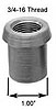 Threaded Tube End Thread: 3/4"-16 (Left Hand) - image 1
