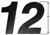 Vinyl Number "1" Height: 20" - image 1