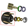 Hub Spindle Adaptor 1991-1996 Chevy Corvette - image 1