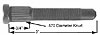 Press-In Wheel Stud 1/2''-20 - image 1