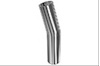 Stainless Exhaust Tubing 15 Degree Bend 3 in Radius - Legs 3 in x 4 in - image 1
