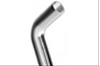 Stainless Exhaust Tubing 90 Degree Bend 2-1/2 in Radius - Legs 4 in x 12 in - image 1