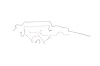 Dodge Demon Brake Line Kits Power Drum - 108 in Wheelbase 8-3/4 in Axle -1971 - image 1