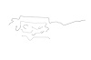 Dodge Dart Brake Line Kits Standard Drum - 111 in Wheelbase 7-1/4 in Axle 1 Pc. Front to Rear -1968 - image 1