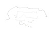 Plymouth Barracuda Brake Line Kits Power Drum - 108 in Wheelbase 8-3/4 in Axle 1 Pc. Front to Rear - - image 1