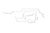Plymouth Valiant Brake Line Kits Standard Drum - 108 in Wheelbase 8-3/4 in Axle -1966 - image 1