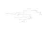 Dodge Swinger Brake Line Kits Standard Brake - 111 in Wheelbase 7-1/4 in Axle -1971 - image 1