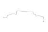 Dodge Swinger Fuel Supply Line -1969 1970 1971 1972 - image 1