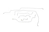 Austin Healey Sprite Brake Line Kits Left Hand Drive 6 Pc. -1958 1959 1960 1961 1962 1963 - image 1